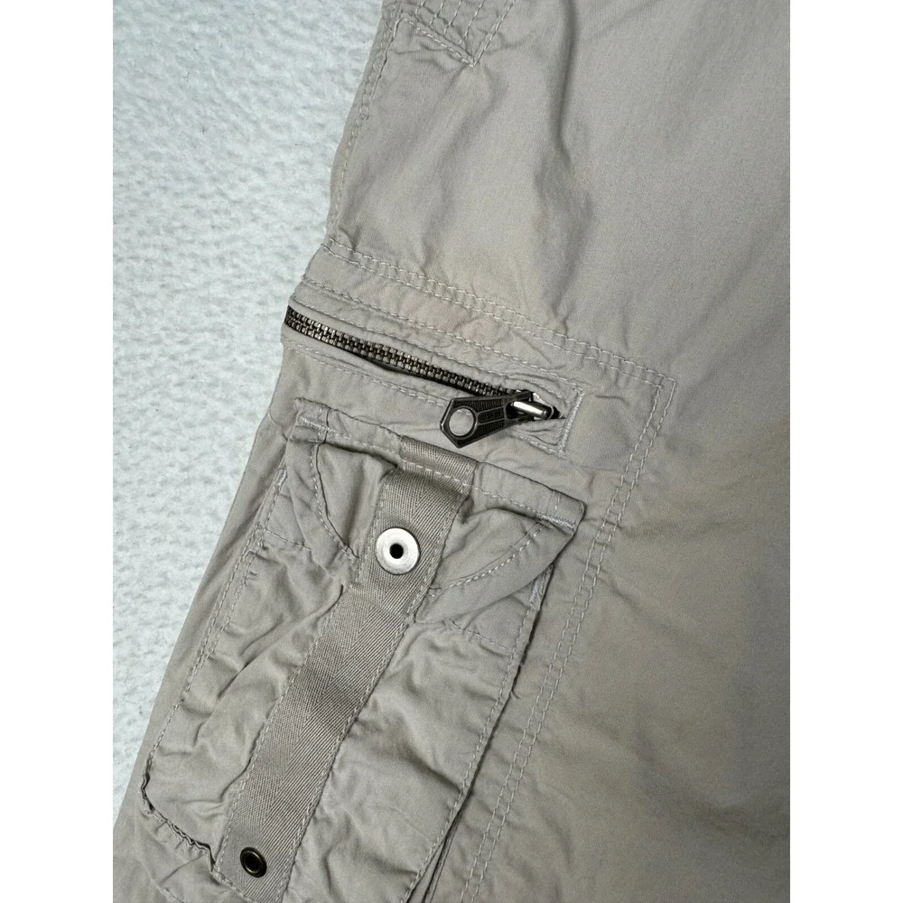 Vintage Gap Paratrooper Cargo Pants Beige Mens 2XL Fits 42x33 Beige Hiking